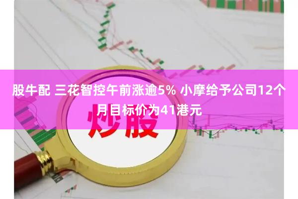 股牛配 三花智控午前涨逾5% 小摩给予公司12个月目标价为41港元