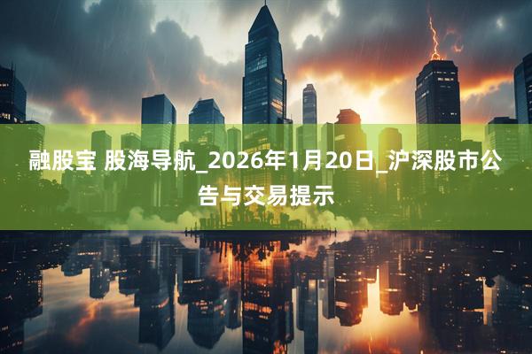 融股宝 股海导航_2026年1月20日_沪深股市公告与交易提示